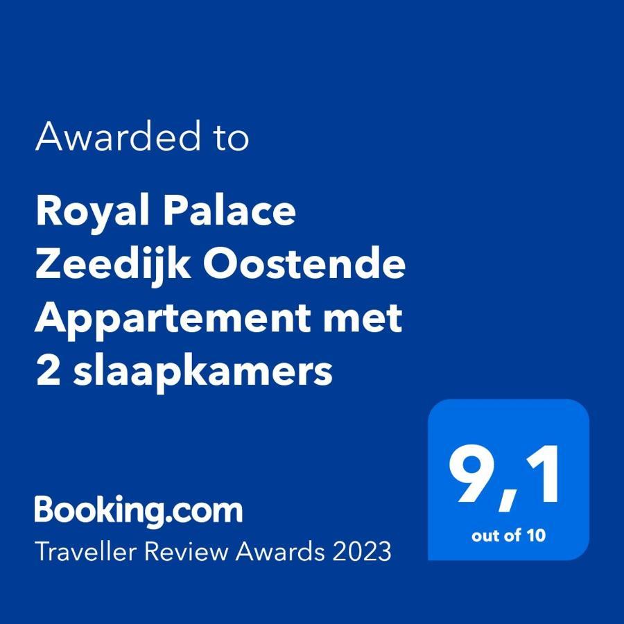 Royal Palace Zeedijk Oostende Appartement Met 2 Slaapkamers Eksteriør bilde